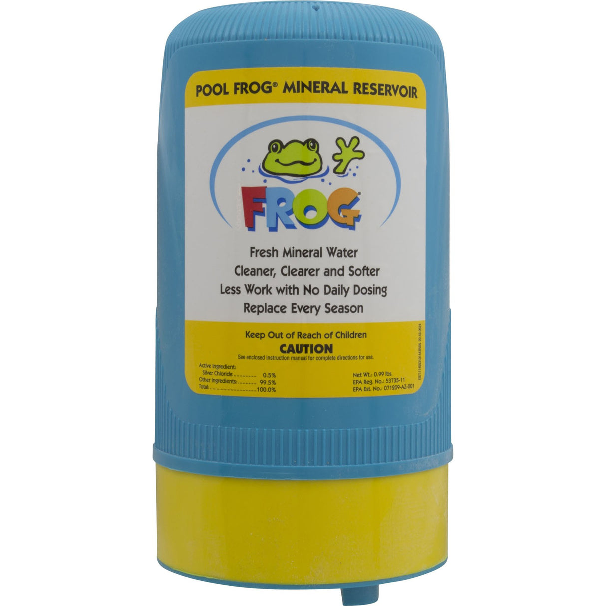 Mineral Cartridge, King Tech New Water/Pool Frog, AboveGround : 01-12-6112