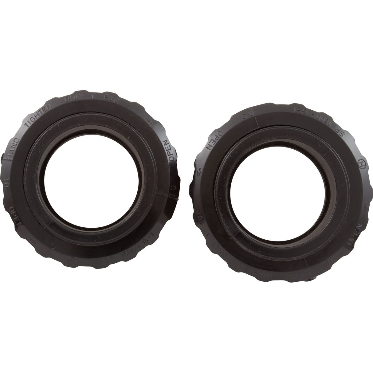 Union, 1-1/2" Slip x 2" Spigot, Flush, Quantity 2 : SP1500UNPAK2C