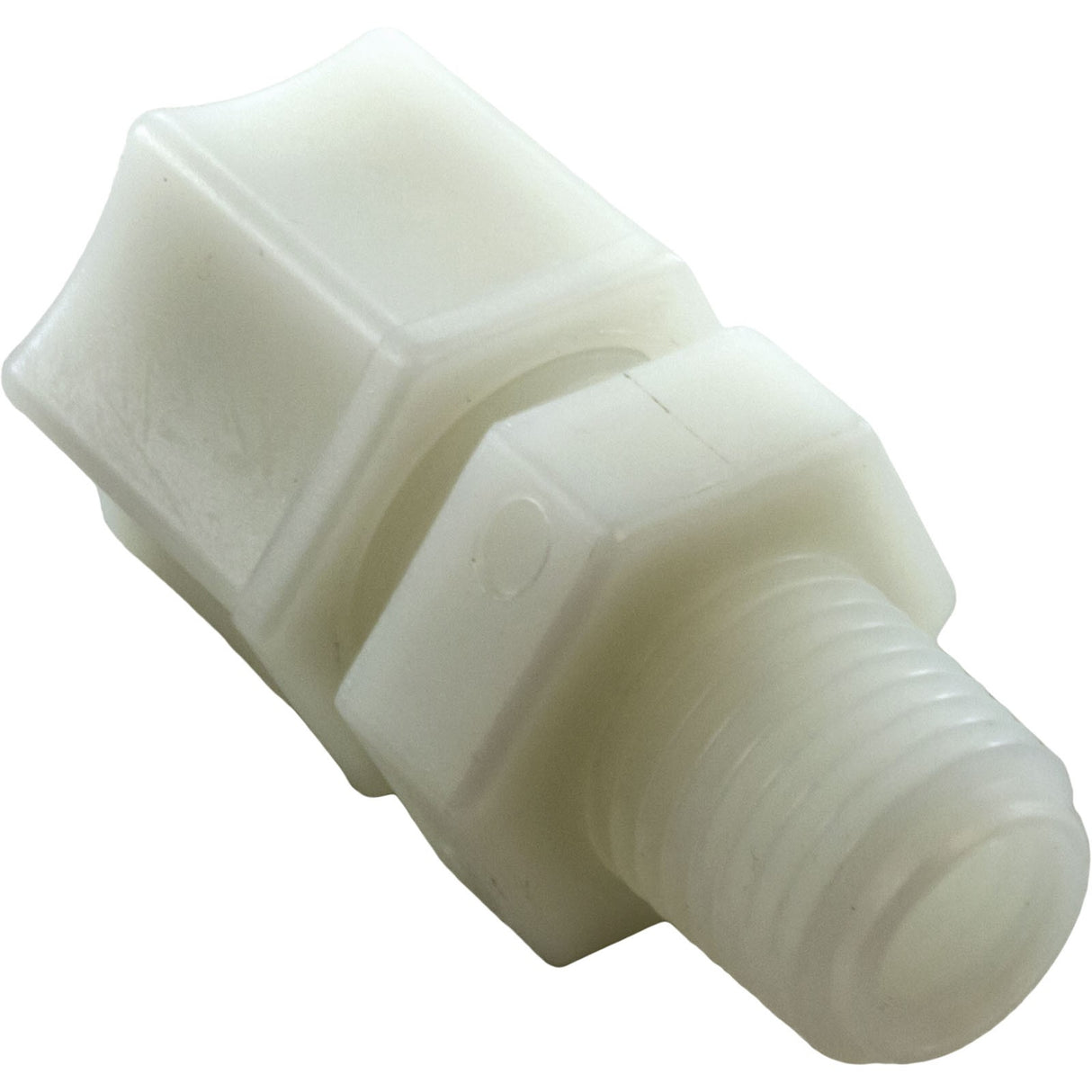 Compression Fitting, UltraPure, 1/4"mpt x 3/8" Tube, Plastic : 3403410