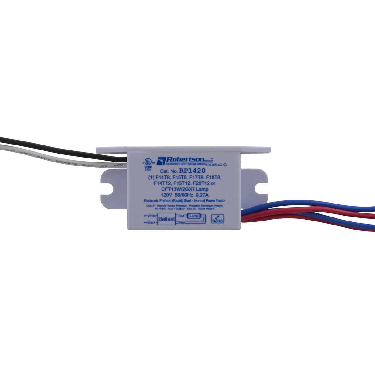 Ballast, UltraPure UPP15-UPS350/500/800, 115v : 1008030