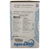 Reagent Cart Disk, Lamotte WaterLink, Clor/Brom/Salt, Qty 100 : 4328-J