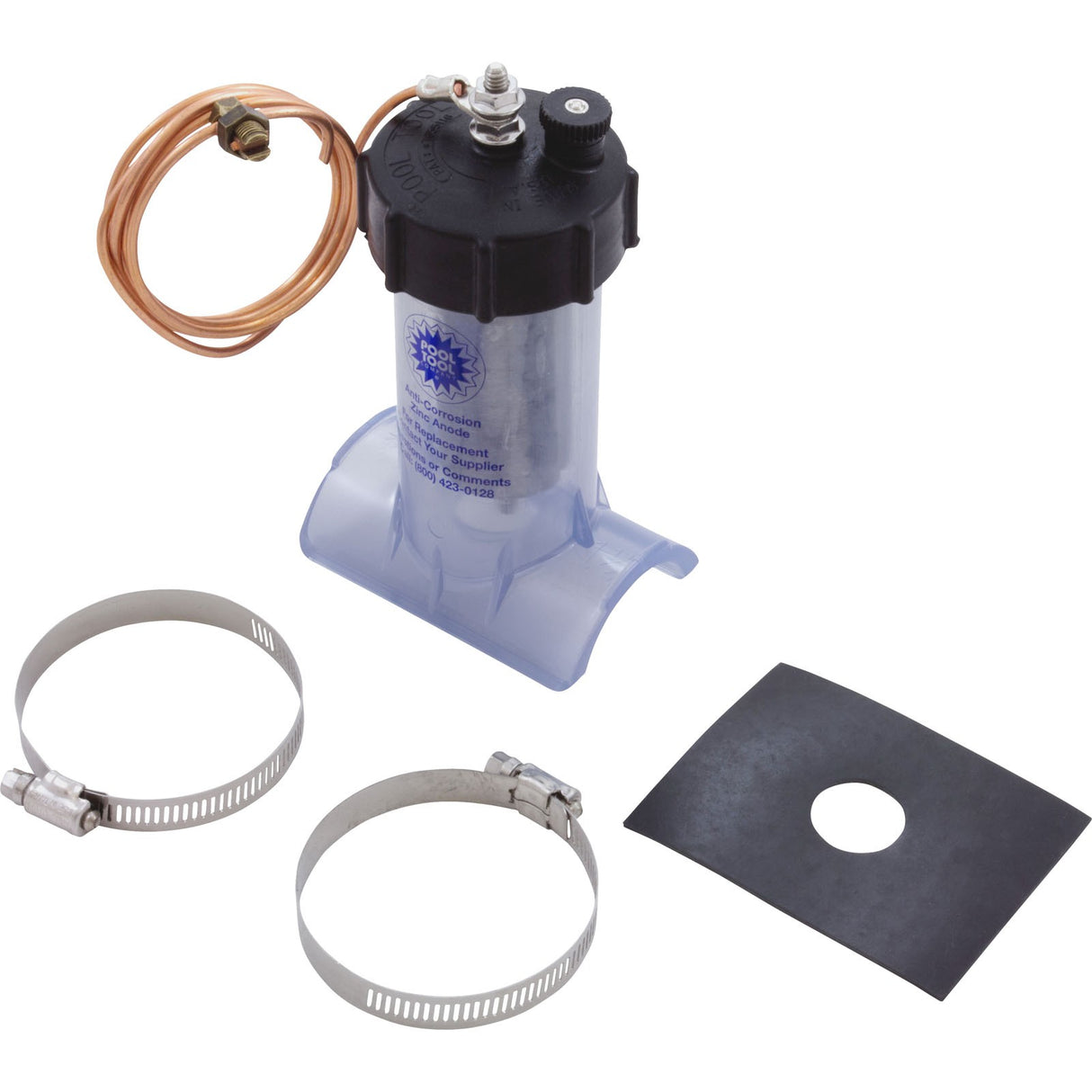 Zinc Anode, Anti-Electrolysis, Inline, 1-1/2" : 104C-1