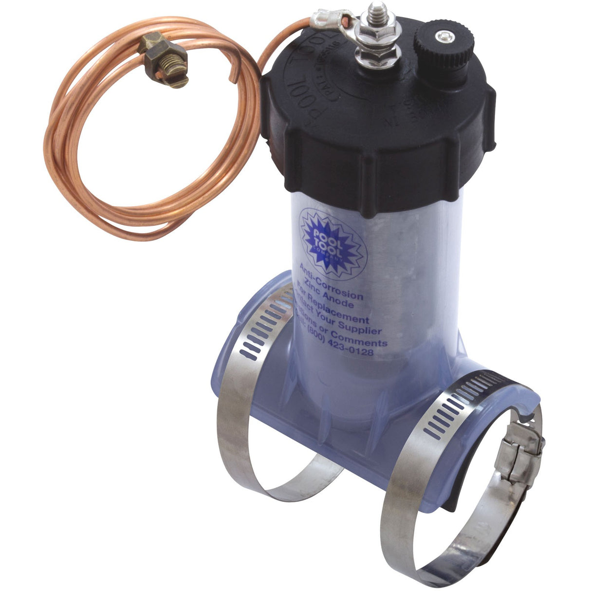 Zinc Anode, Anti-Electrolysis, Inline, 1-1/2" : 104C-1