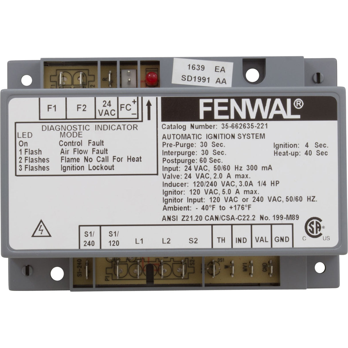 Ignition Module, Jacuzzi, HN250C/400C : 726156