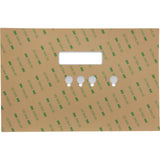 HEATER FACIA LABEL : LABEL514