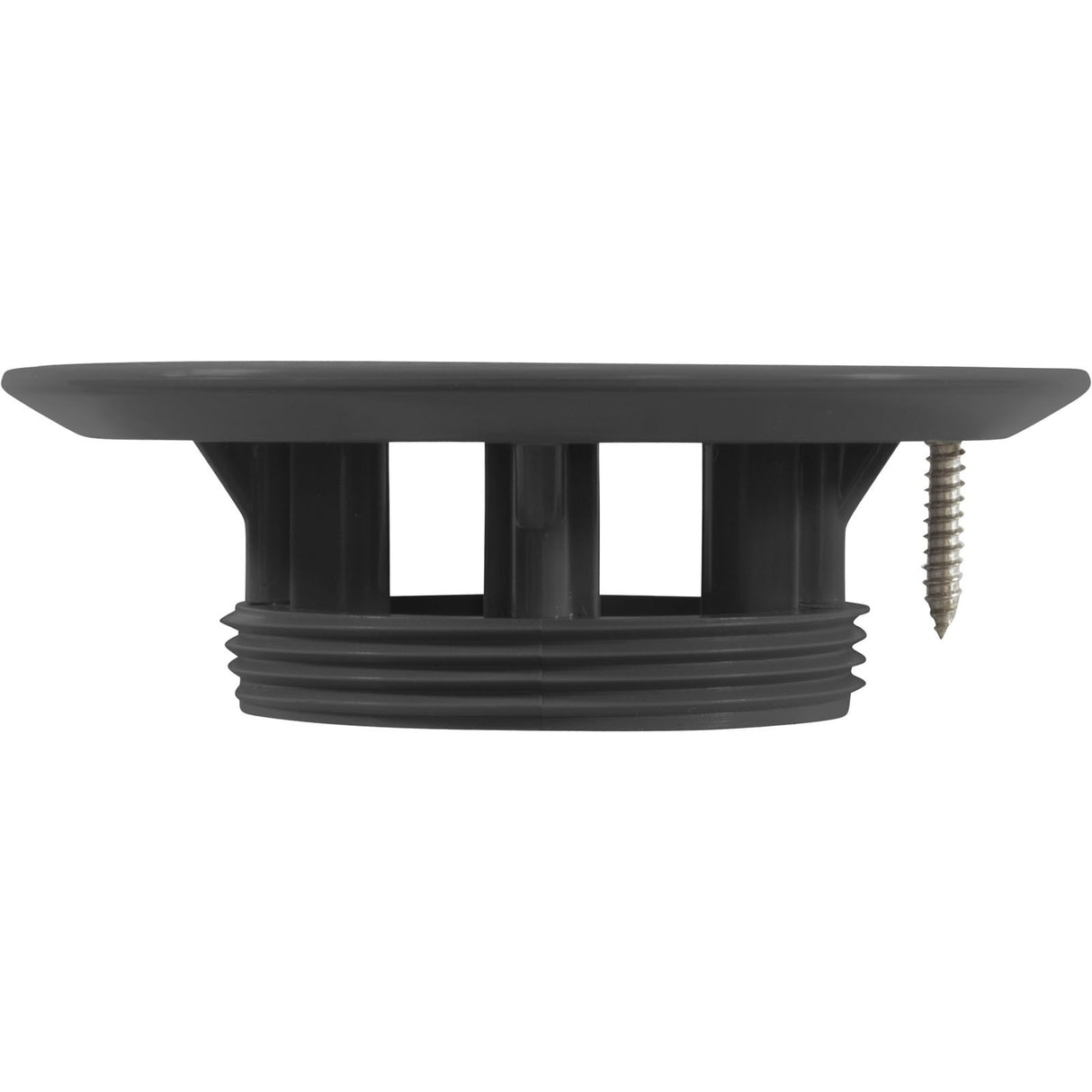 Adj Floor Inlet Fitting (2" S) Cover And Screw Dark Gray : 25527-107-100