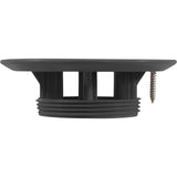Adj Floor Inlet Fitting (2" S) Cover And Screw Dark Gray : 25527-107-100