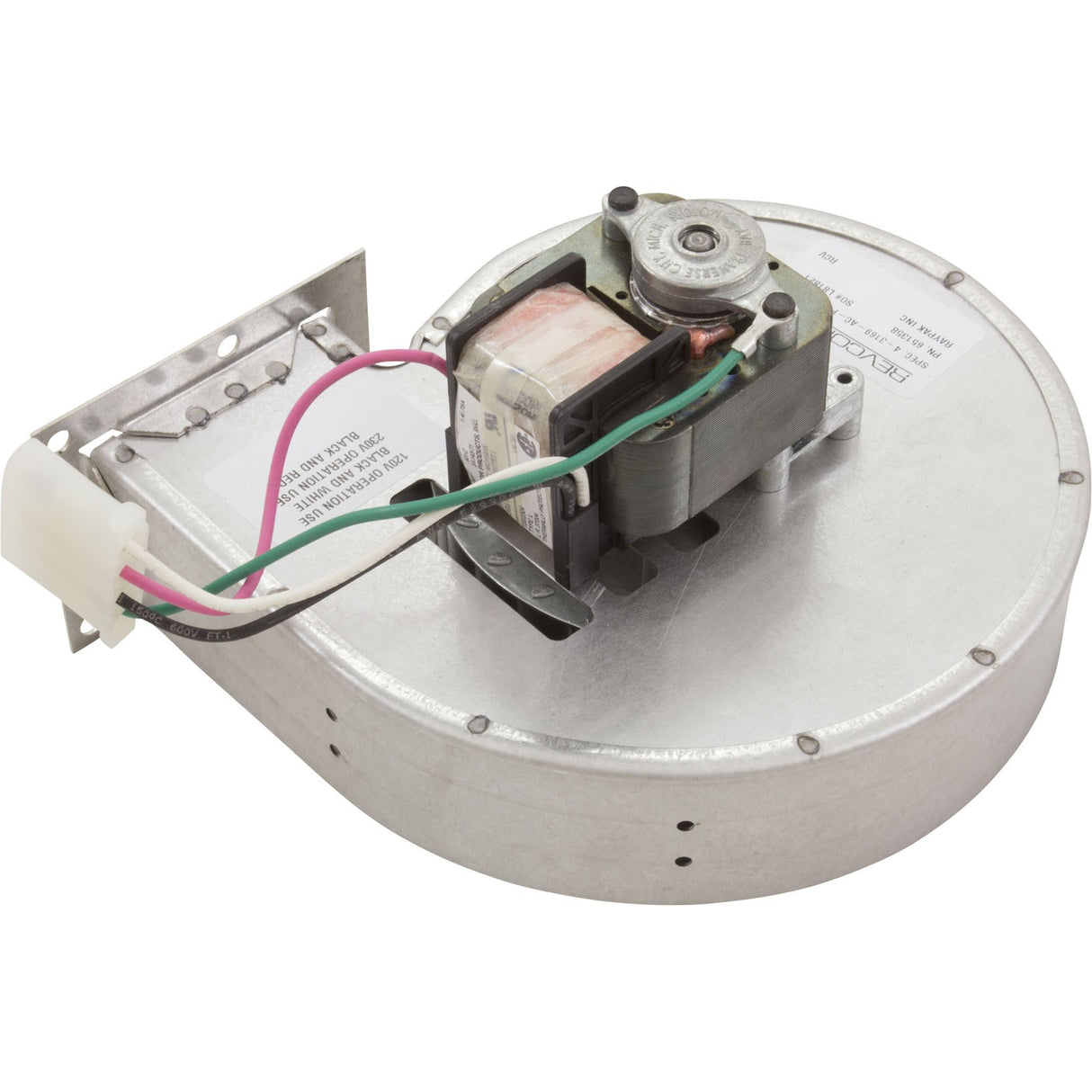 Blower, Raypak R185A/R185B : 008080F