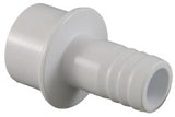 Barb Adapter, 1" Spigot x 3/4" Slip x 3/4" Barb : 425-4310