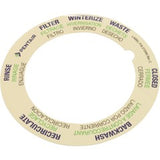 Label, Pentair 6-Way 1-1/2" Hi-Flo MPV : 272599Z