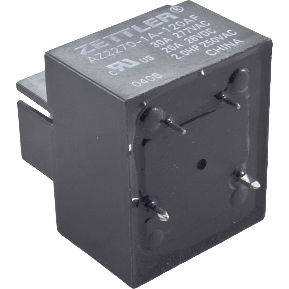 Relay, Board Mount, Zettler, 120Vac, 1Amp, SPST : AZ2270-1A-120A