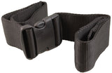 Spineboard Strap, Kemp USA, Two-Piece w/ Buckle, Black : 10-302-BLK
