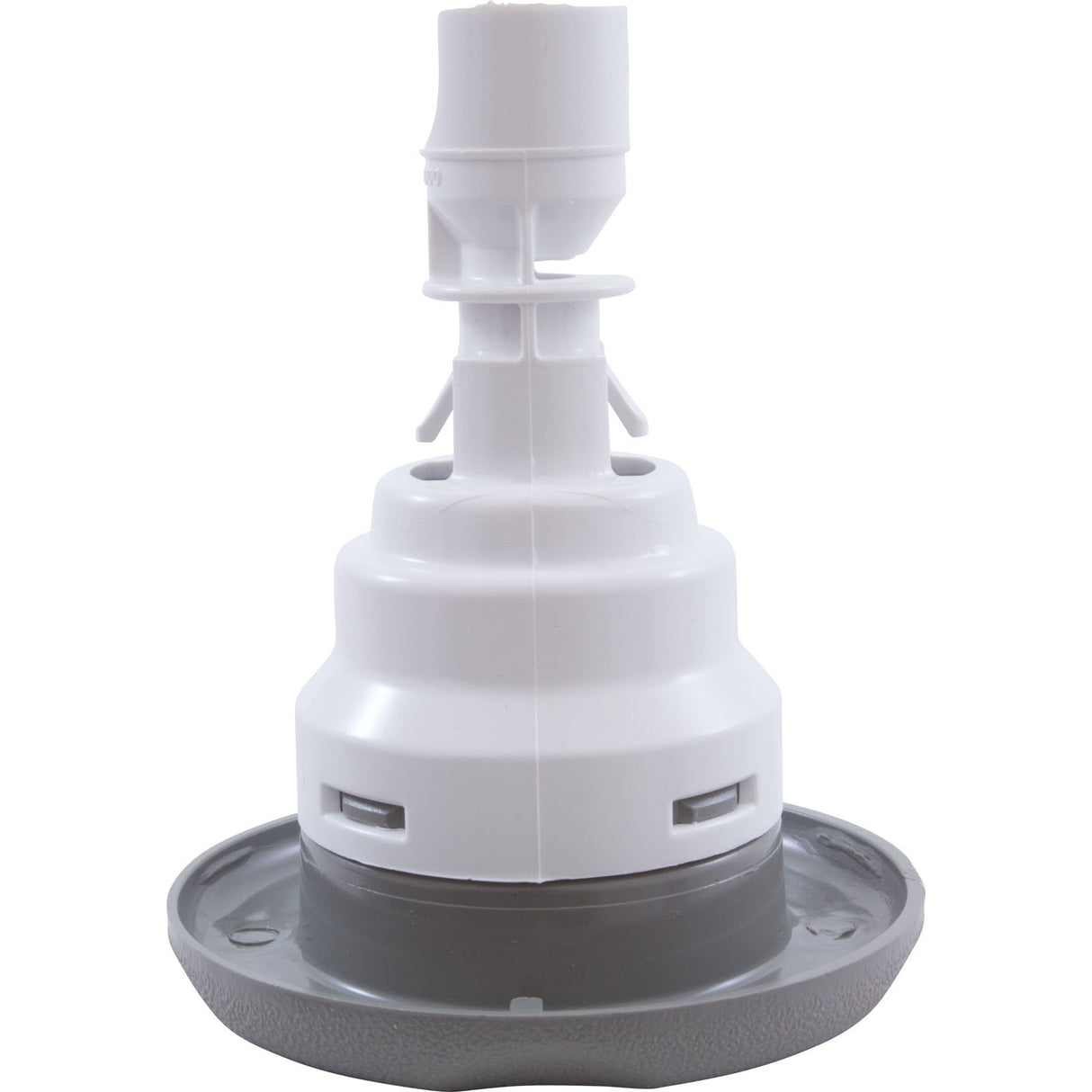 Jet Intl, WW Poly Storm, 3-3/8"fd, Dir, Textured Scal, Gry : 212-8057