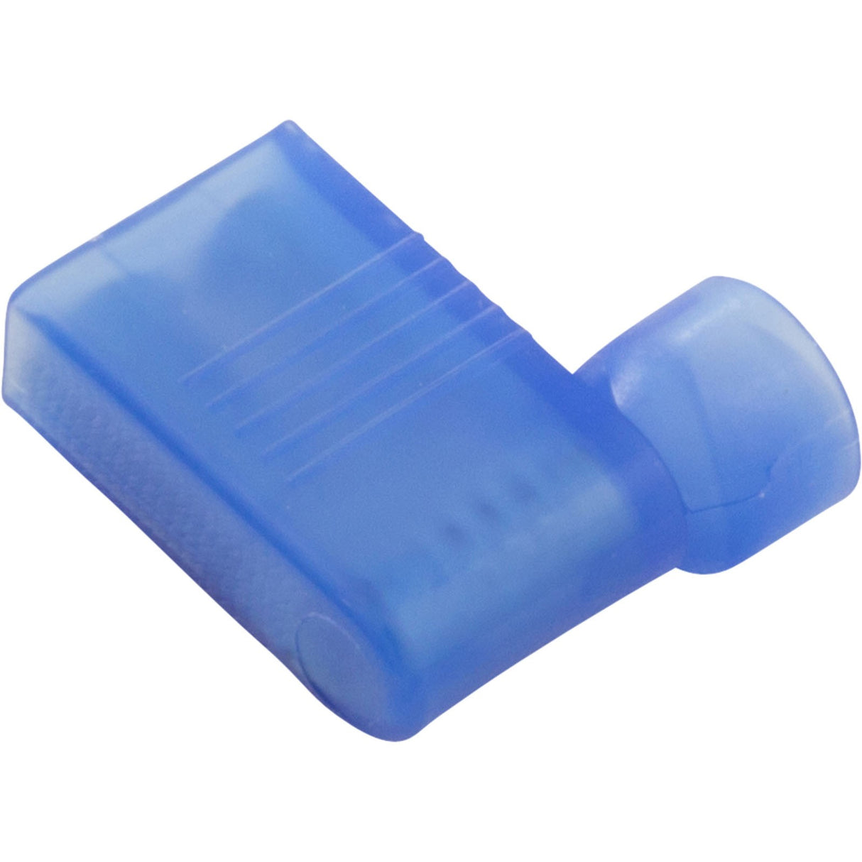 Disconnect, 90deg Female, 25 Pack, 16-14AWG, .250 Tab, Blue :