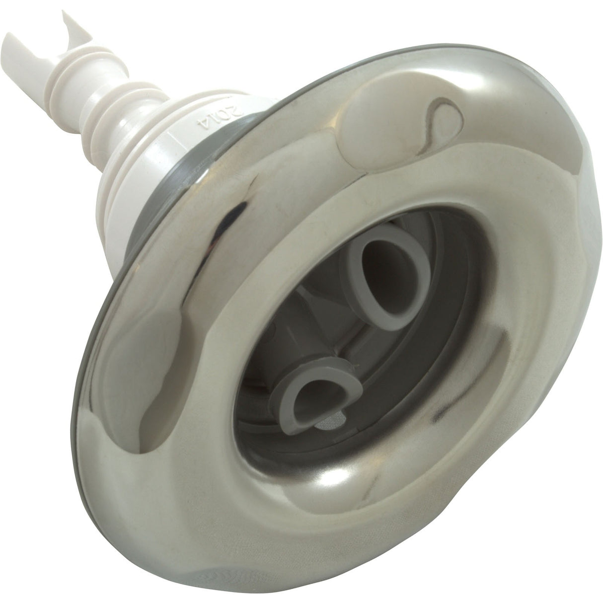 Jet Intl, WW Poly Storm, 4"fd, Twin Roto, Smth Scall, SS/Gry, Thd : 229-5537S