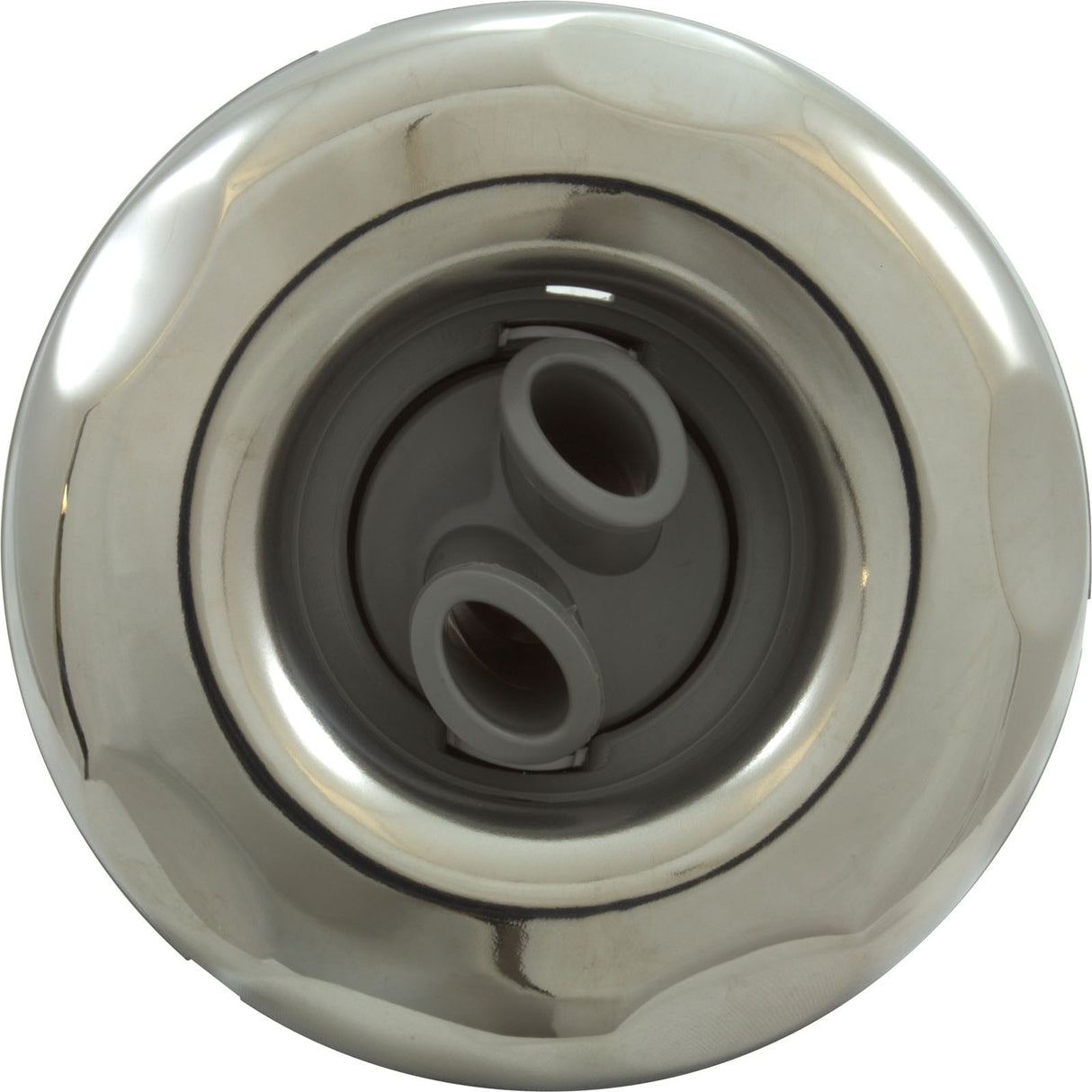 Jet Intl, WW Poly Storm, 4"fd, Twin Roto, Smth Scall, SS/Gry, Thd : 229-5537S