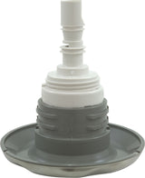 Jet Intl, WW Poly Storm, 4"fd, Twin Roto, Smth Scall, SS/Gry, Thd : 229-5537S