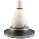 Jet Intl, CMP Pro-Loc 500, 5"fd, Halo, Dir, SS/Silver/Graph Gry : 29550-011-500