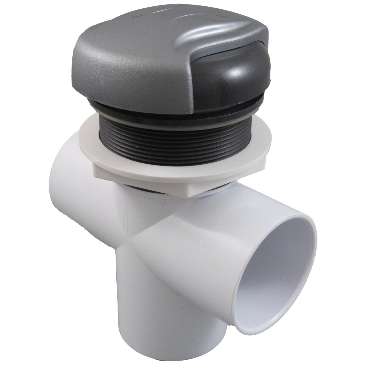 Diverter Vlv, CMP Top Mt, 2"s, 3-3/16"hs, Wave, Graph Gry/Slvr : 25048-707-200