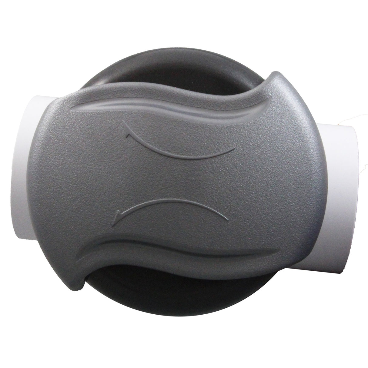 Diverter Vlv, CMP Top Mt, 2"s, 3-3/16"hs, Wave, Graph Gry/Slvr : 25048-707-200