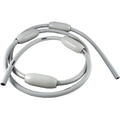 Feed Hose, Zodiac Polaris 180/280/380, w/Floats, 10ft, Wht : 9-100-3104