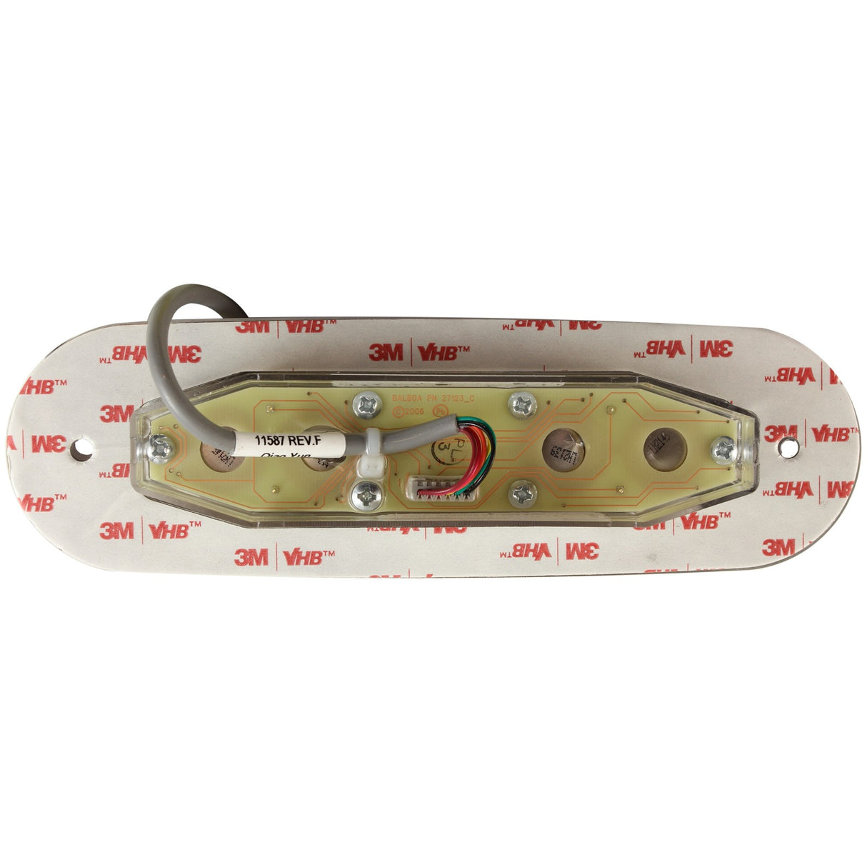 Auxiliary Topside, BWG, Genuine AX40, w/o Overlay, 6-Pin Molex : G8940