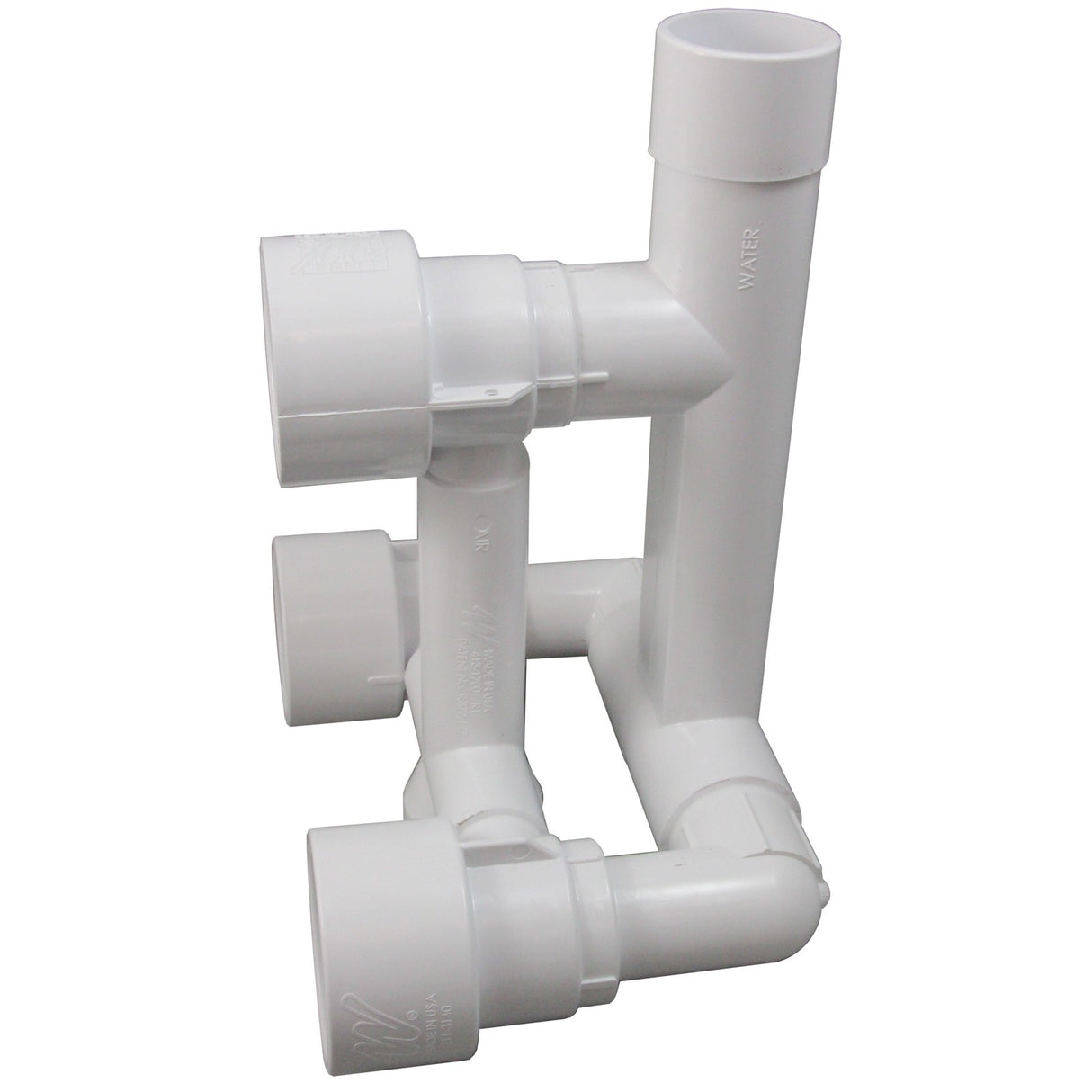3 Jet Manifold Sys, Waterway, 7", a1-1/2"s x w2"sp, w/Intls : 210-3520G
