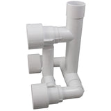 3 Jet Manifold Sys, Waterway, 7", a1-1/2"s x w2"sp, w/Intls : 210-3520G