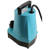 Pump, Submersible, Little Giant 5-MSP, 1/6hp, 115V, 25ft : 505712