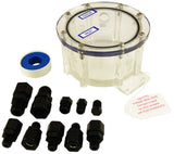 Flow Cell, Aquasol, Complete with fittings : S030