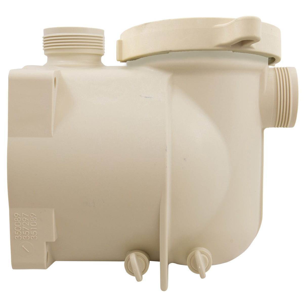 Trap Assembly, Pentair SuperFlo VS/VST, Almond : 353010Z
