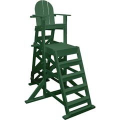 Lifeguard Chair, Tailwind , Front ladder, 64" Tall, Green : TLG535g