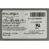 Blower, BWG Quiet-Flo, 1.0hp, 6.3A, 115V, Amp : 8141-0030