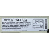 Pump, Pentair IF3 VSF, 1.5hp, 115v/208-230v, w/Relay Board : 011066