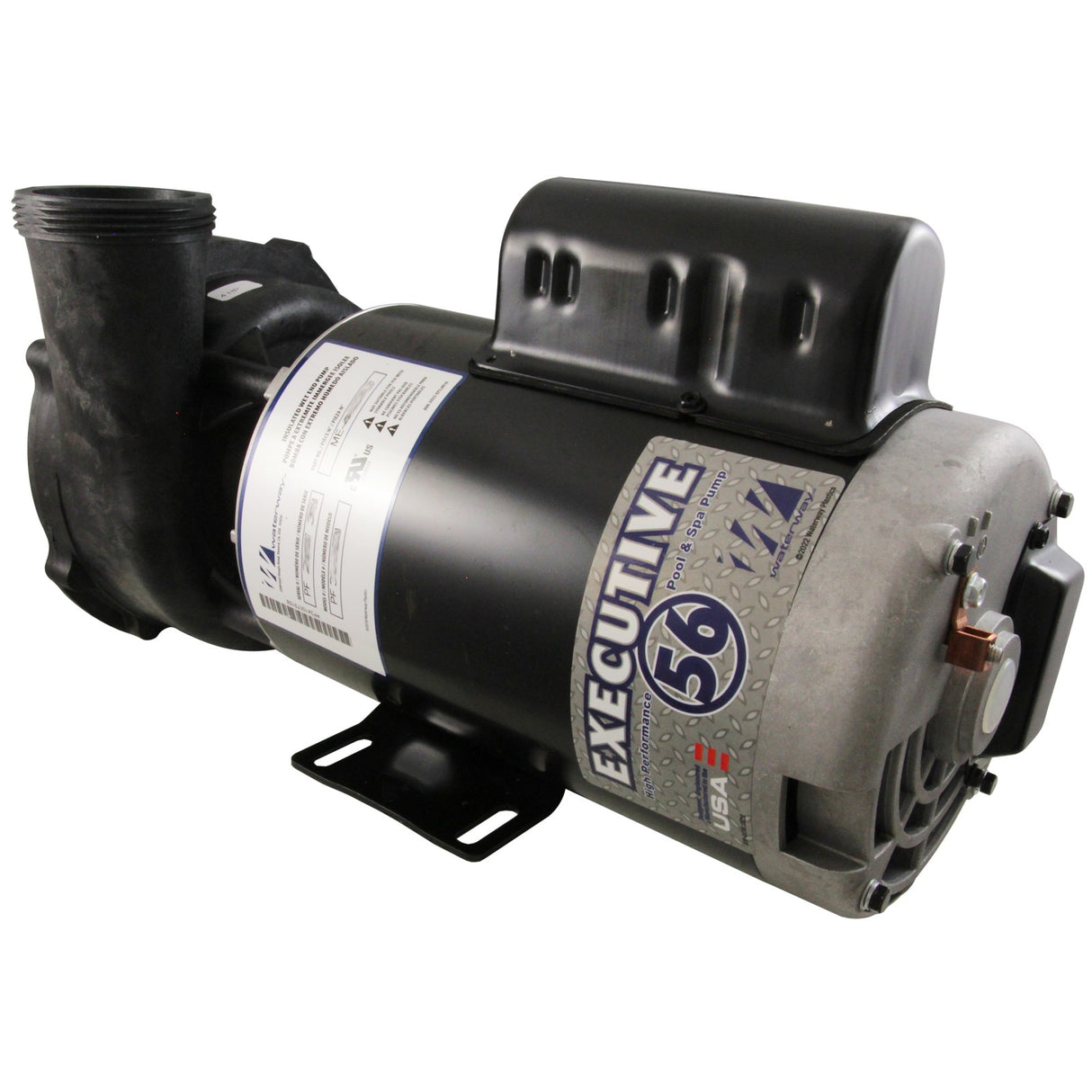 Pump, WW Executive, 3.0hp, 230V, 2-Spd, 56Fr, 2", 8ft Cord : ME-30226-20
