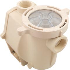 Trap/Pump Body, Pentair WhisperFlo/IntelliFlo VS, Almond : 357243Z