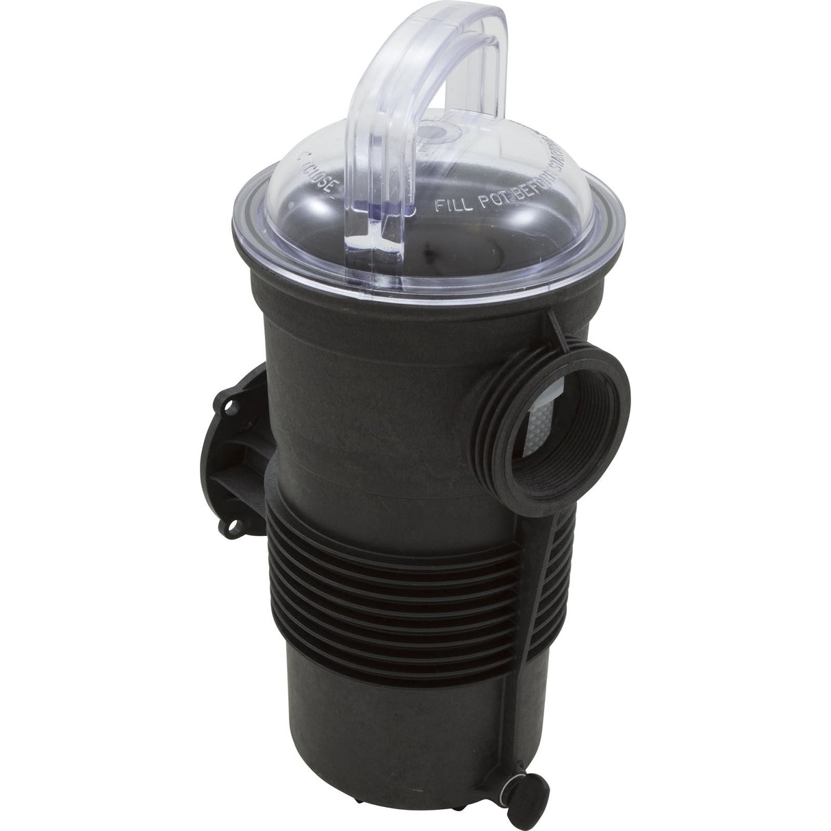 Trap Assy, PentairChallenger High Pressure-3F, Blk, w/ss Basket : 357391