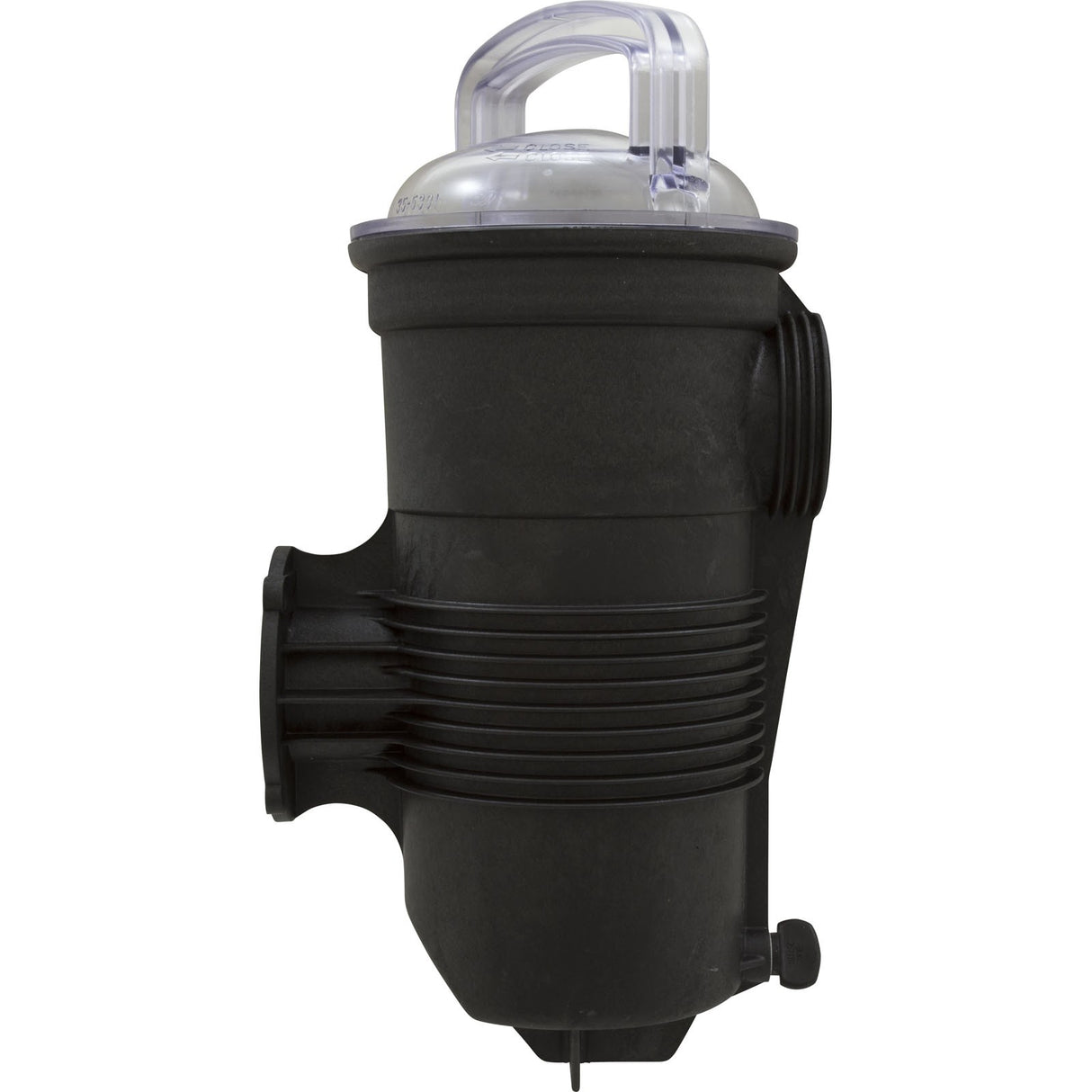 Trap Assy, PentairChallenger High Pressure-3F, Blk, w/ss Basket : 357391