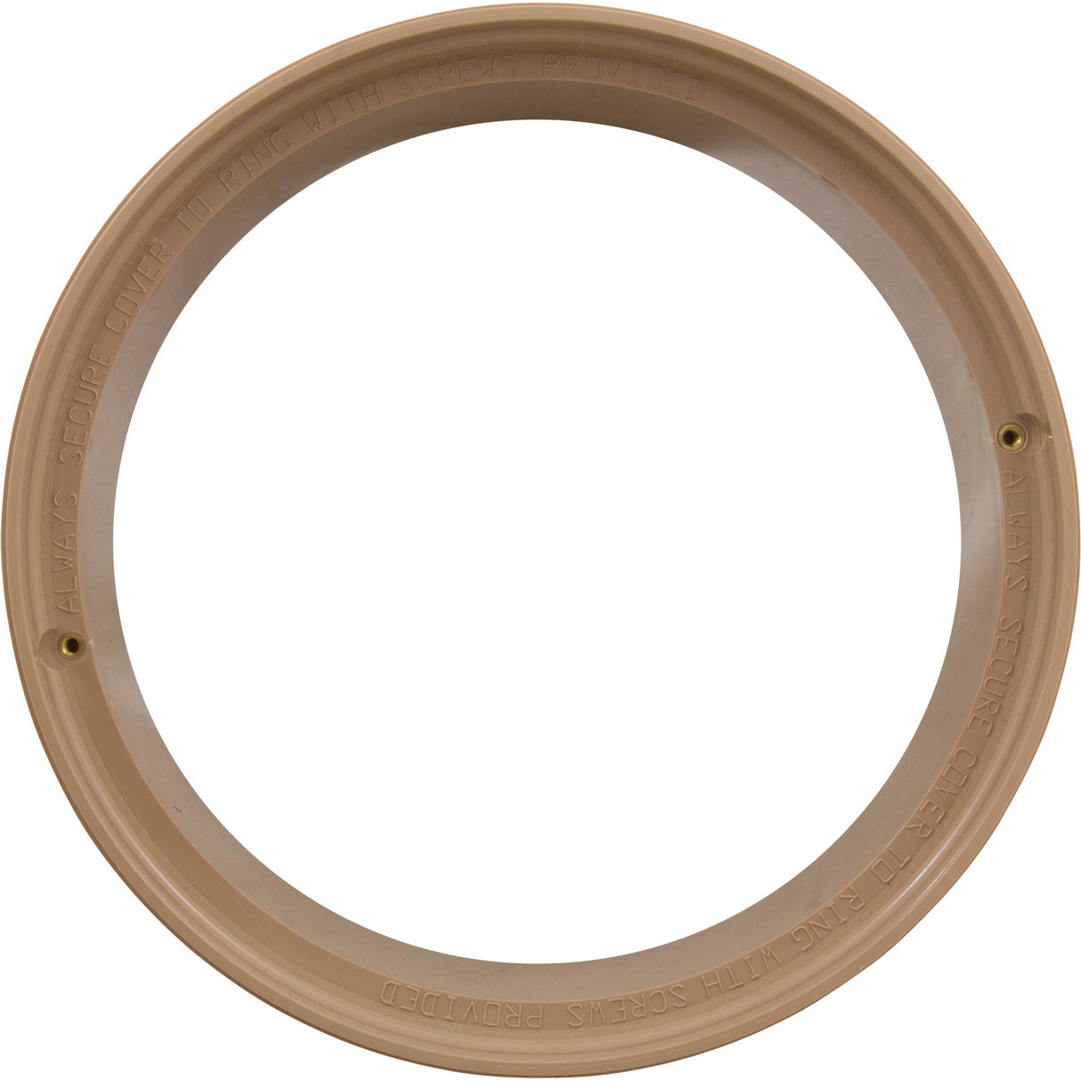 Skimmer Collar, Pentair Bermuda, Gunite, Tan, w/ Inserts : 516258Z