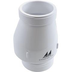 Check Valve, Magic, 2" ACME Fine Thd, 1/2lb, White : 0823 - 20RT - Magic Plastics -  - All Pool Parts