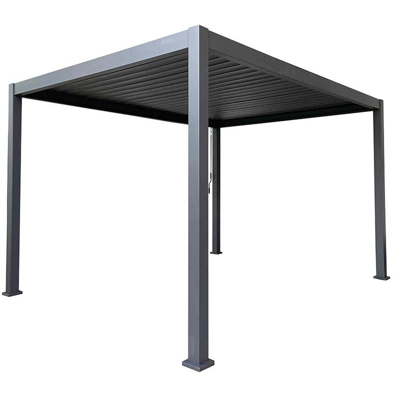 10' x 10' All Louvered Aluminum Pergola