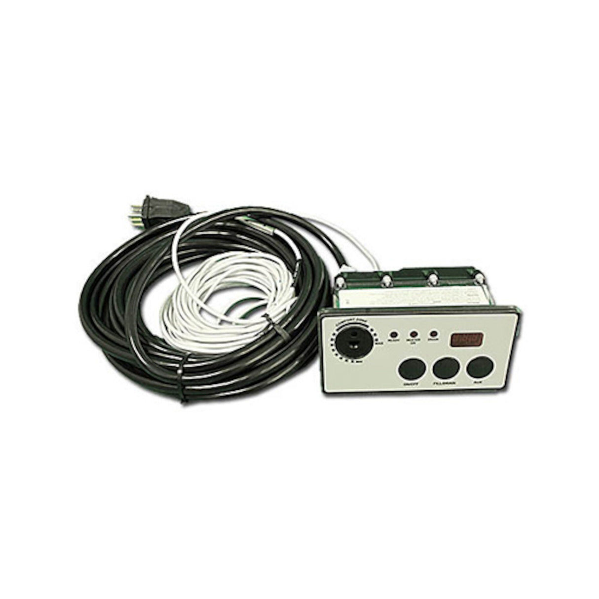 Baptismal Remote Control Kit, Hydroquip, BES/BCS Series, 3-Button w/Readout, 25' Cable, 25' Sensor : 34-0038D25-D