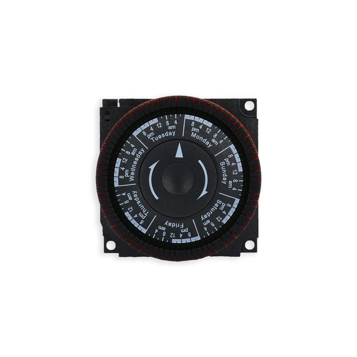 Time Clock, Diehl, 7 Day, 230V, 16A, SPST, Orange : TA4066