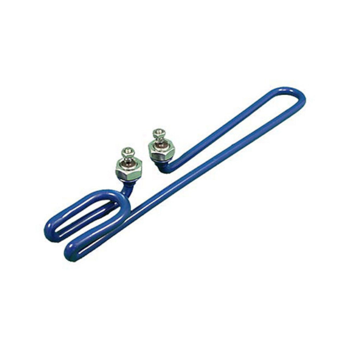 Heater Element, Flo-Thru, Bent Bowtie, Coated, 4.0kW, 230V, 11.25" Immersion, Blue Tifel : 25-C3108