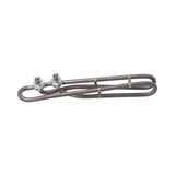 Heater Element, Flo-Thru, Double Bend, M7, Titanium, 5.5kW, 230V, 10" Immersion w/Swoop : 25-4034-BI-TI