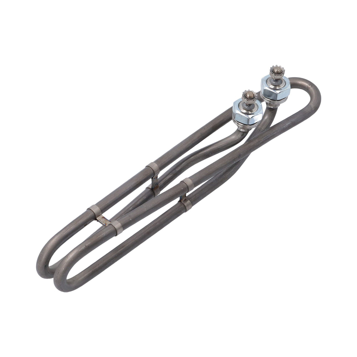 Heater Element, Flo-Thru, Double Bend, M7, Titanium, 5.5kW, 230V, 10" Immersion w/Swoop : 25-4034-BI-TI