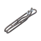 Heater Element, Flo-Thru, Double Bend, M7, Titanium, 5.5kW, 230V, 10" Immersion w/Swoop : 25-4034-BI-TI