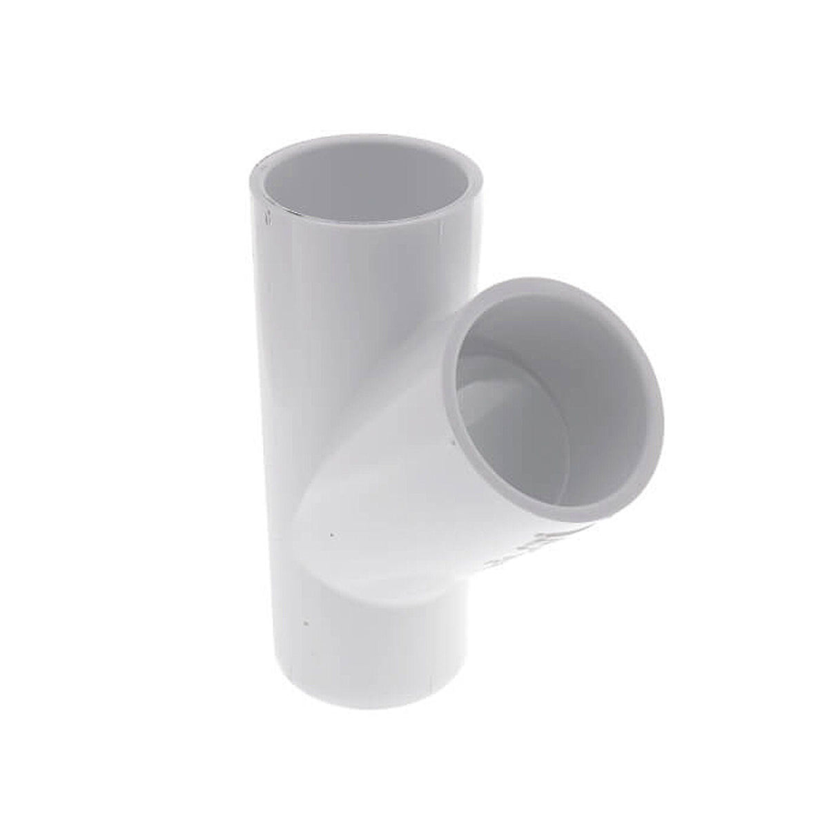 Fitting, PVC, Special Wye, 22.5°, 1-1/2"S x 1"S x 1"S : 475-015
