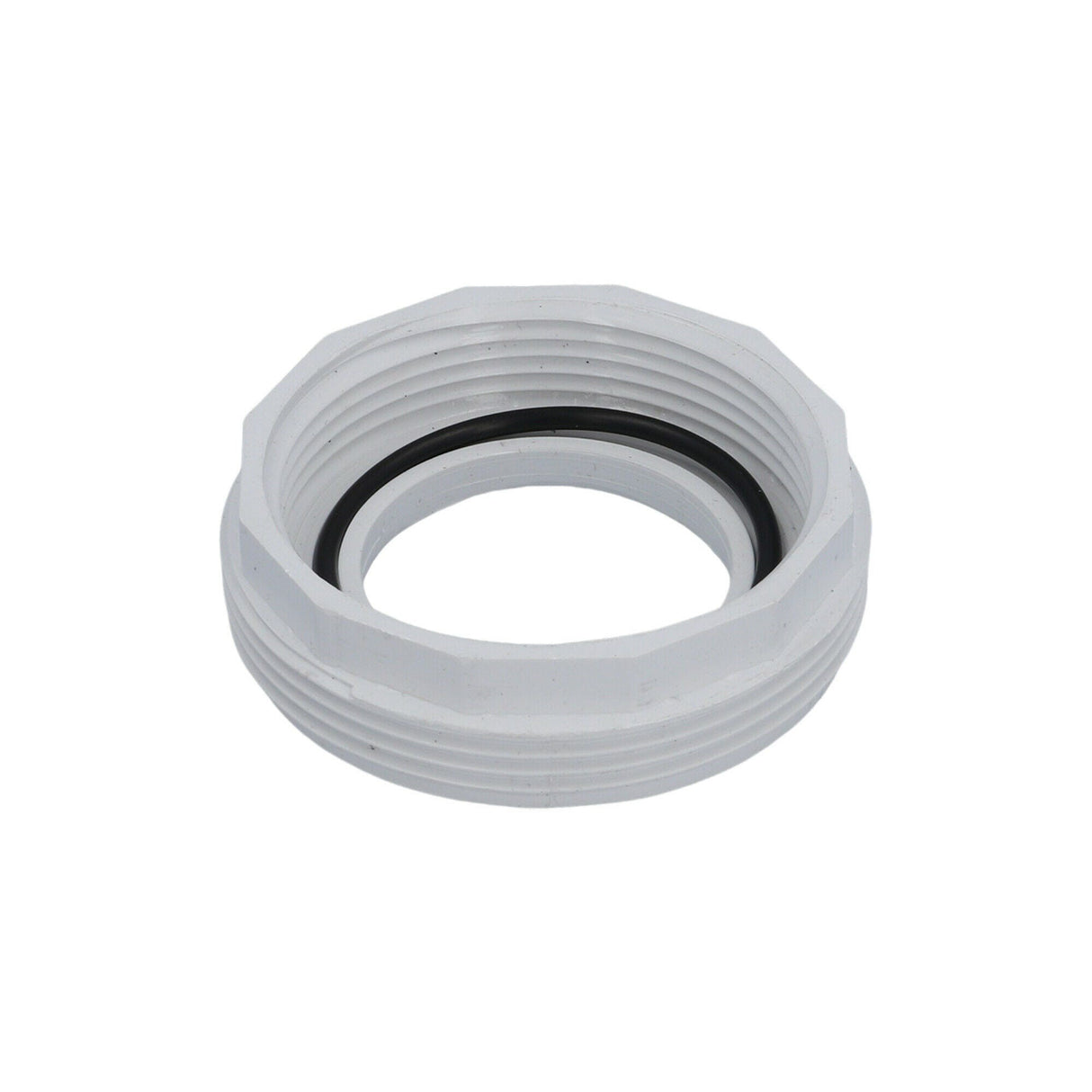 Adapter Fitting, PVC, Pump, 2"FBT x 2-1/2"MBT w/O-Ring : 400-6060