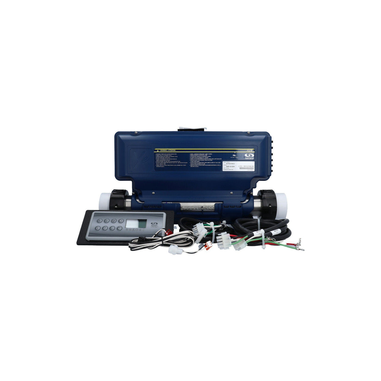 Control System, Kit, Gecko IN.YE-5, 115/230V, 4.0kW, Pump1, Pump2 1 or 2 Spd, Blower/Pump3 1 Sp, Circ Pump: 0610-300006